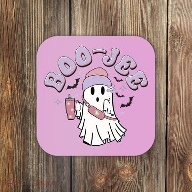 Funny Halloween Boo Jee Ghost Coaster