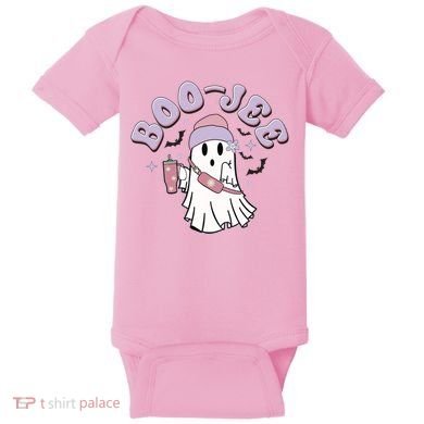 Funny Halloween Boo Jee Ghost Baby Bodysuit