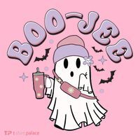 Funny Halloween Boo Jee Ghost Baby Bodysuit thumb 2