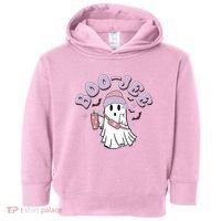 Funny Halloween Boo Jee Ghost Toddler Hoodie thumb 0