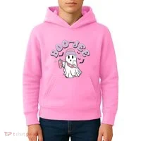 Funny Halloween Boo Jee Ghost Kids Hoodie thumb 4