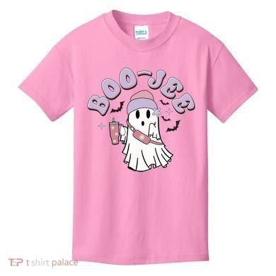 Funny Halloween Boo Jee Ghost Kids T-Shirt
