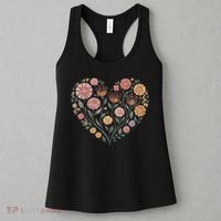 Flowers Heart Boho Wildflowers Women's Tank Top thumb 3