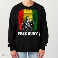Free Huey Black History & African Roots Afro Empowerment Women's Sweatshirt thumb 0