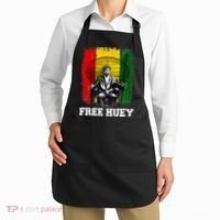 Free Huey Black History & African Roots Afro Empowerment Apron thumb 2