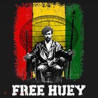 Free Huey Black History & African Roots Afro Empowerment Women's Hoodie thumb 2