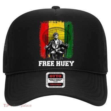 Free Huey Black History & African Roots Afro Empowerment Hat