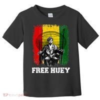Free Huey Black History & African Roots Afro Empowerment Toddler T-Shirt thumb 0