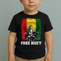 Free Huey Black History & African Roots Afro Empowerment Toddler T-Shirt thumb 2