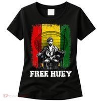 Free Huey Black History & African Roots Afro Empowerment Women's T-Shirt thumb 0