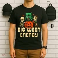 Funny Halloween Big Ween Energy T-Shirt thumb 6