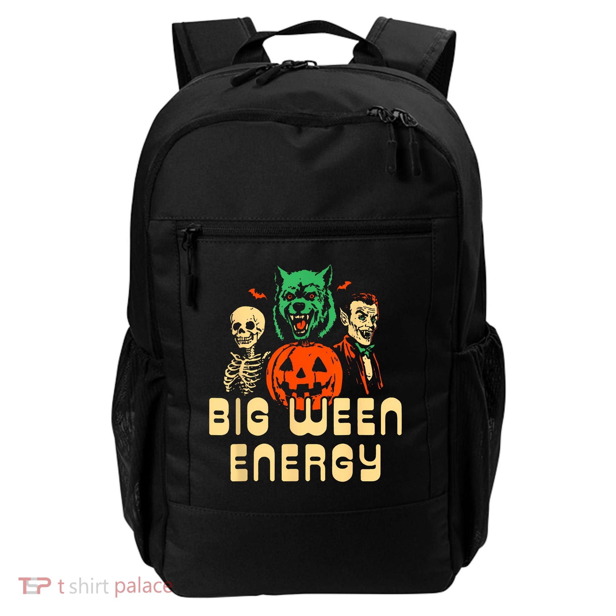 Funny Halloween Big Ween Energy Backpack