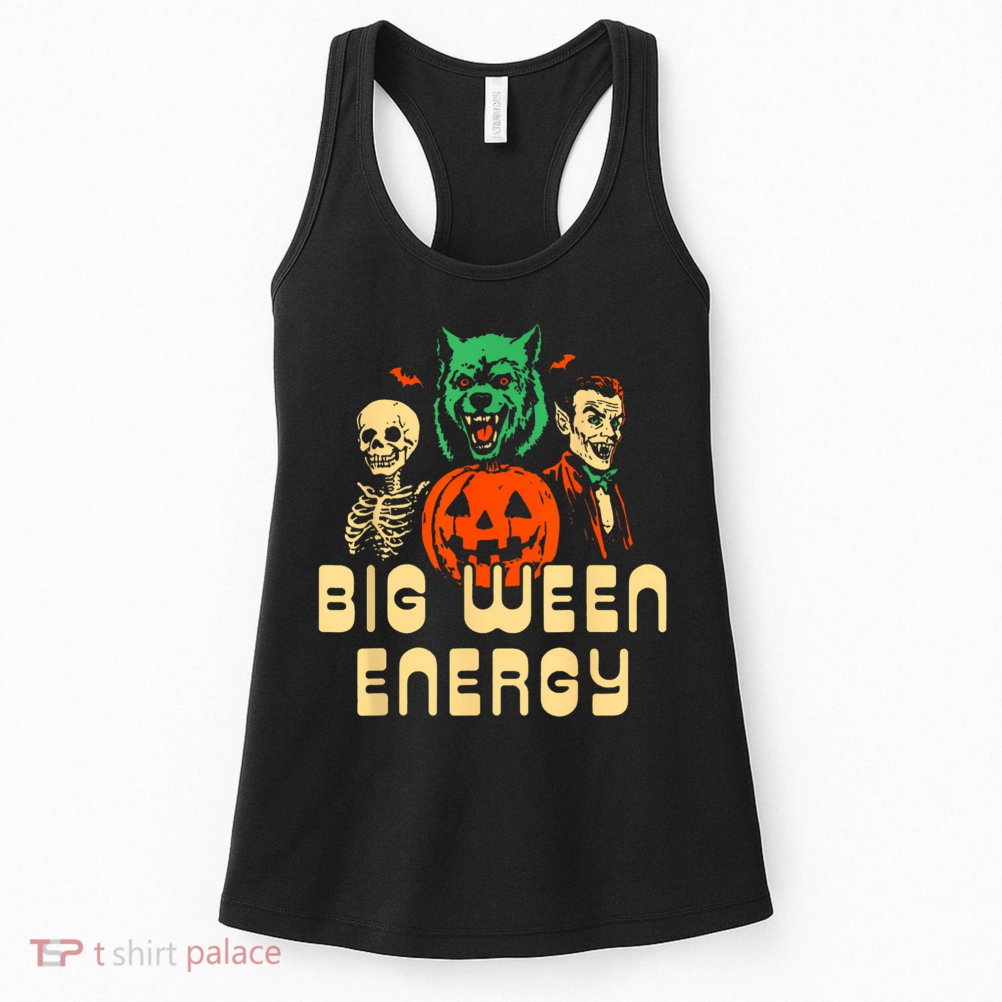Funny Halloween Big Ween Energy Women's Tank Top