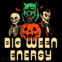 Funny Halloween Big Ween Energy Baby Bodysuit thumb 2