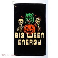 Funny Halloween Big Ween Energy Golf Towel thumb 0