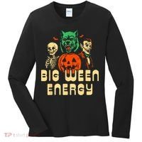Funny Halloween Big Ween Energy Women's Long Sleeve Shirt thumb 0