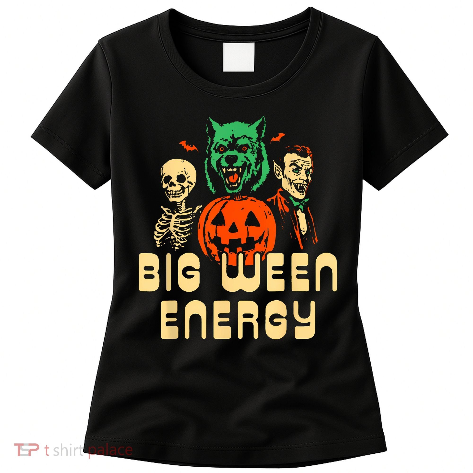 Funny Halloween Big Ween Energy Women's T-Shirt