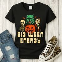 Funny Halloween Big Ween Energy Women's T-Shirt thumb 3