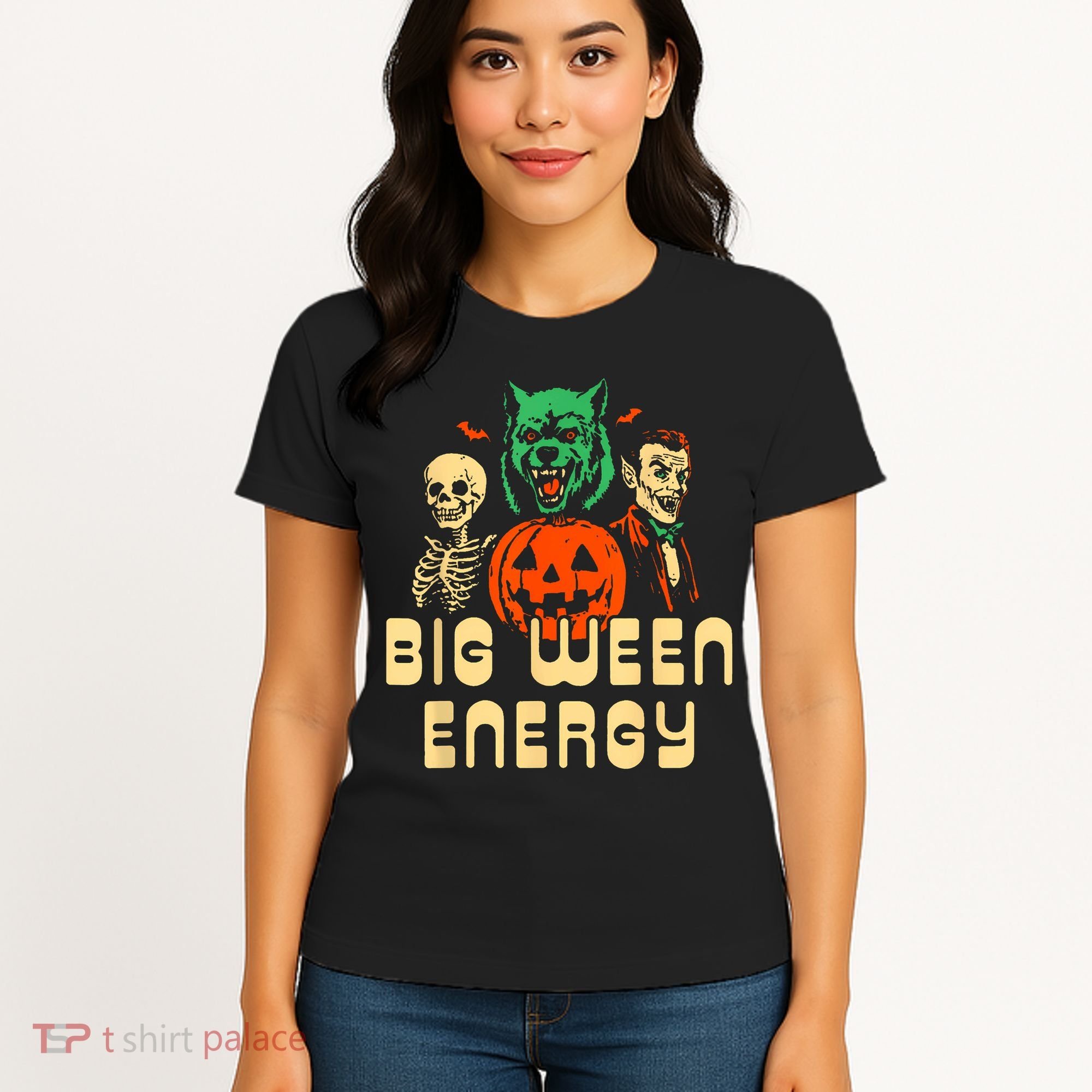 Funny Halloween Big Ween Energy Women's T-Shirt