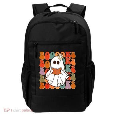 Funny Halloween Booooks Cute Book Lover Ghost Backpack
