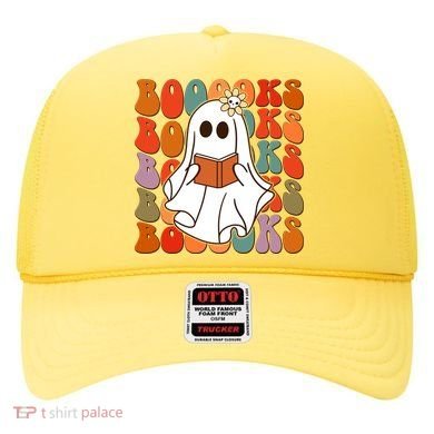 Funny Halloween Booooks Cute Book Lover Ghost Hat