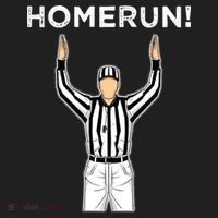 Funny HomeRun Baseball Football Up Women's Sweatshirt thumb 2