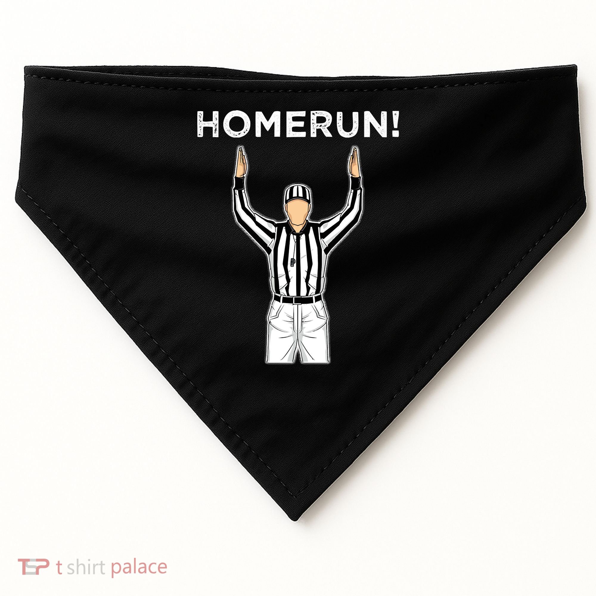 Funny HomeRun Baseball Football Up USA-Made Doggie Bandana