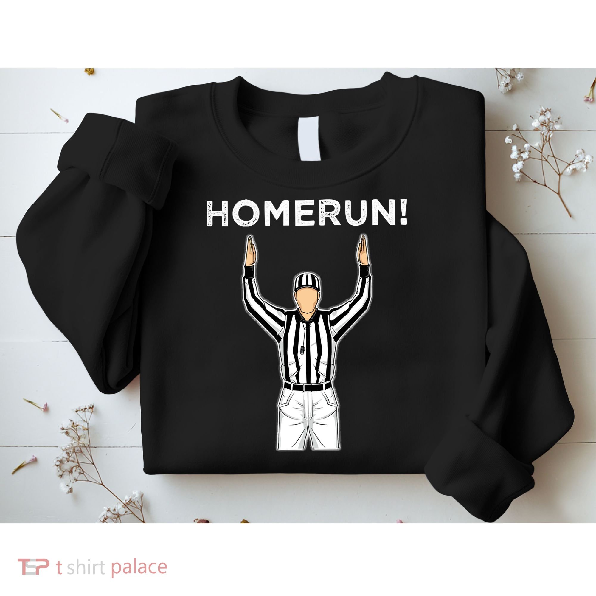 Funny HomeRun Baseball Football Up Sweatshirt