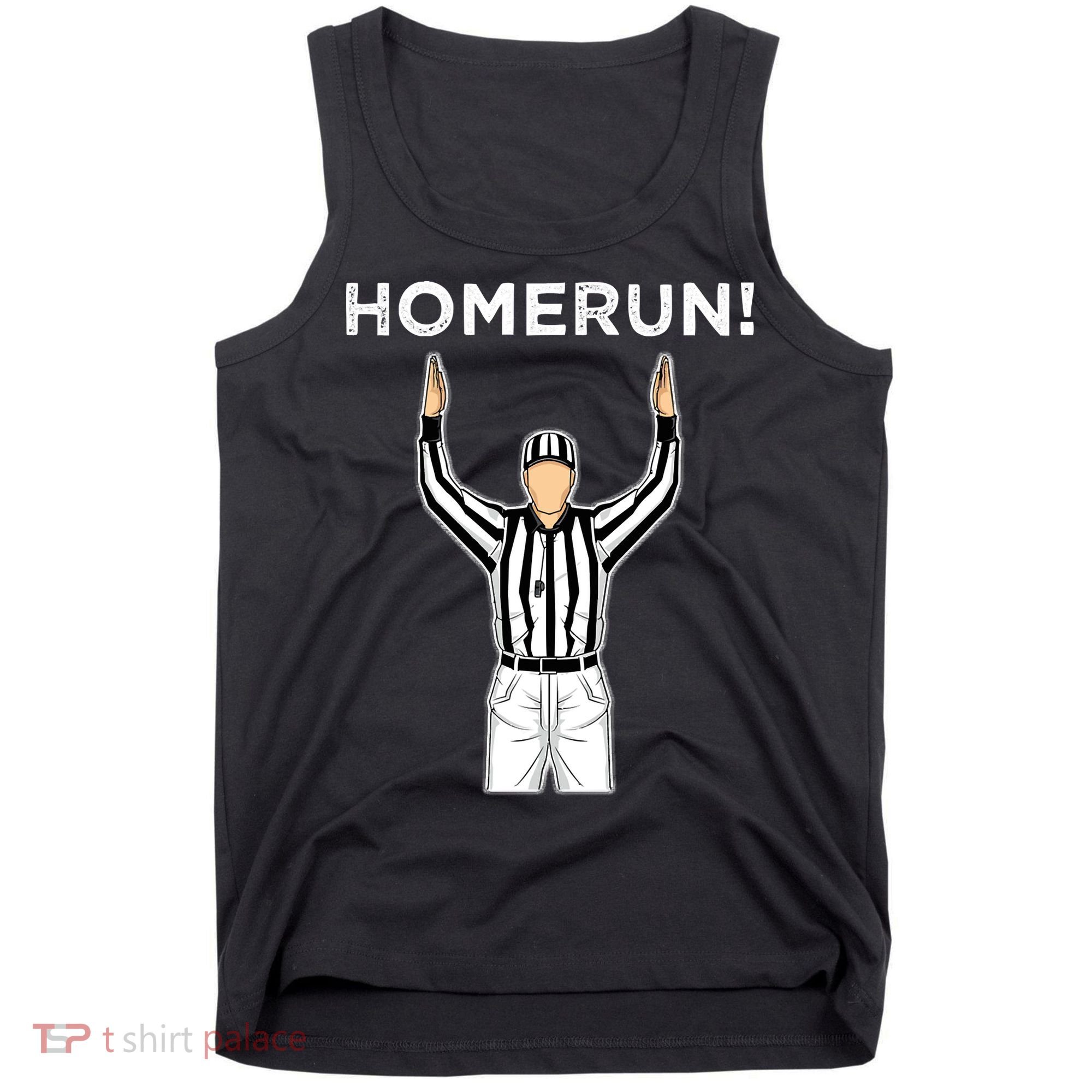 Funny HomeRun Baseball Football Up Tank Top