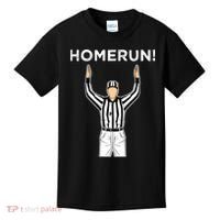 Funny HomeRun Baseball Football Up Kids T-Shirt thumb 0