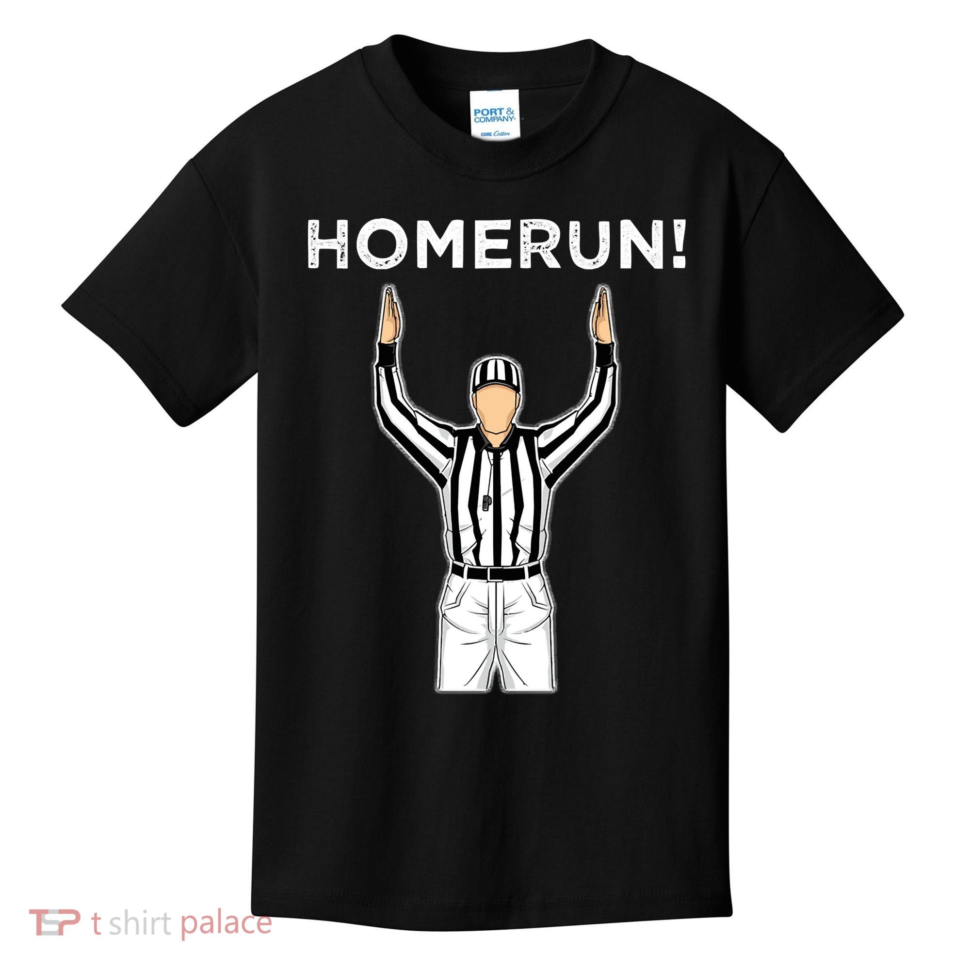 Funny HomeRun Baseball Football Up Kids T-Shirt