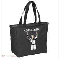 Funny HomeRun Baseball Football Up Tote Bag thumb 2