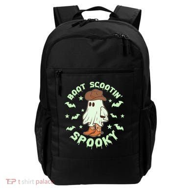 Funny Halloween Boot Scootin Spooky Cowboy Ghost Backpack