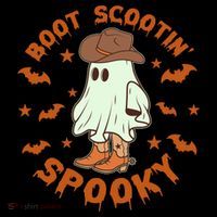Funny Halloween Boot Scootin Spooky Cowboy Ghost Coffee Mug thumb 5