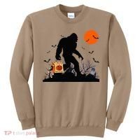 Funny Halloween Bigfoot Trick or Treating Bigfoot Sweatshirt thumb 0