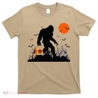 Funny Halloween Bigfoot Trick or Treating Bigfoot T-Shirt thumb 0