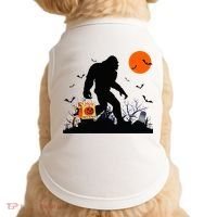 Funny Halloween Bigfoot Trick or Treating Bigfoot Doggie Tank thumb 0