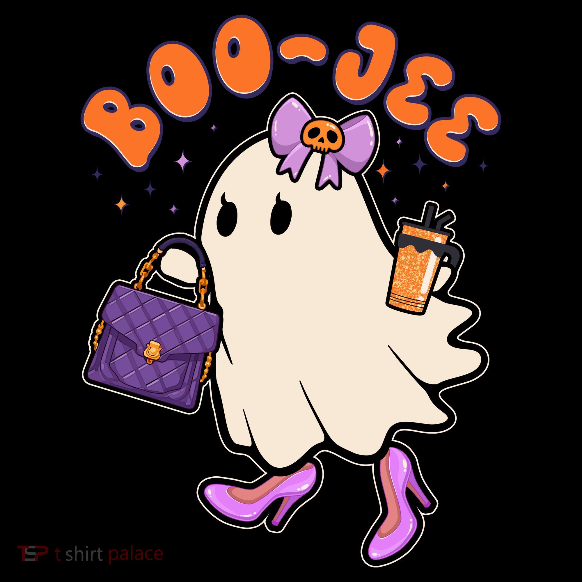 Funny Halloween BooJee Bougie Ghost Girl Coffee Mug