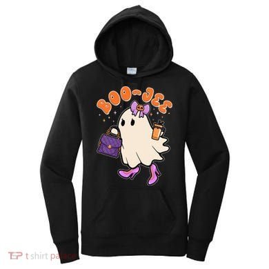Funny Halloween BooJee Bougie Ghost Girl Women's Hoodie