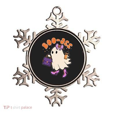 Funny Halloween BooJee Bougie Ghost Girl Ornament