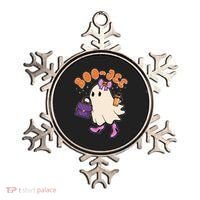 Funny Halloween BooJee Bougie Ghost Girl Ornament thumb 0