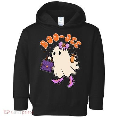 Funny Halloween BooJee Bougie Ghost Girl Toddler Hoodie
