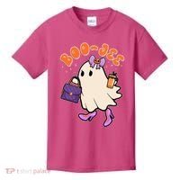 Funny Halloween BooJee Bougie Ghost Girl Kids T-Shirt thumb 0
