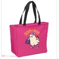 Funny Halloween BooJee Bougie Ghost Girl Tote Bag thumb 2