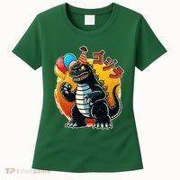 Funny Happy Birthday Japanese Kaiju Monster Women's T-Shirt thumb 0