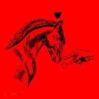 Funny Hand Boop On A HorseS Nose Funny Horse Lover Long Sleeve Santa Hat thumb 1