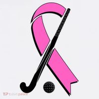 Field Hockey Breast Cancer Awareness Ribbon Apron thumb 3