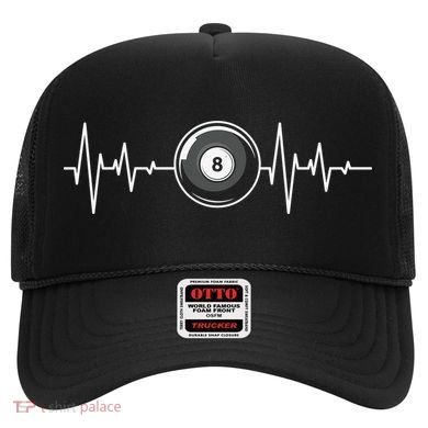 Funny Heartbeaat Billiards Dad Gift For Father’s Day Hat