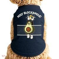 Funny Holy Blockamole Avocado Volleyball Doggie Tank thumb 0