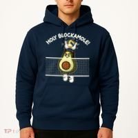 Funny Holy Blockamole Avocado Volleyball Hoodie thumb 2